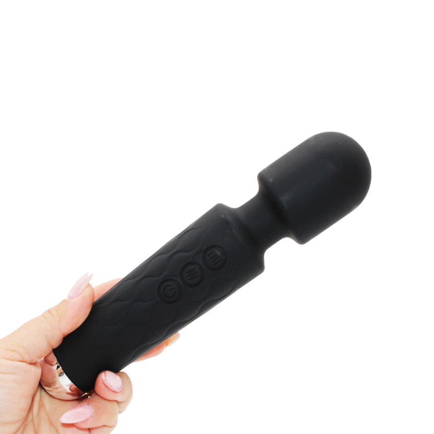 Wand Massager, SIMILKY Waterproof Handheld Electric Massager Tool, 20 Vibration Patterns & 8 Speed for Women Back Neck Shoulder Massage and Relieve Stress & Sports Recovery - Image 3
