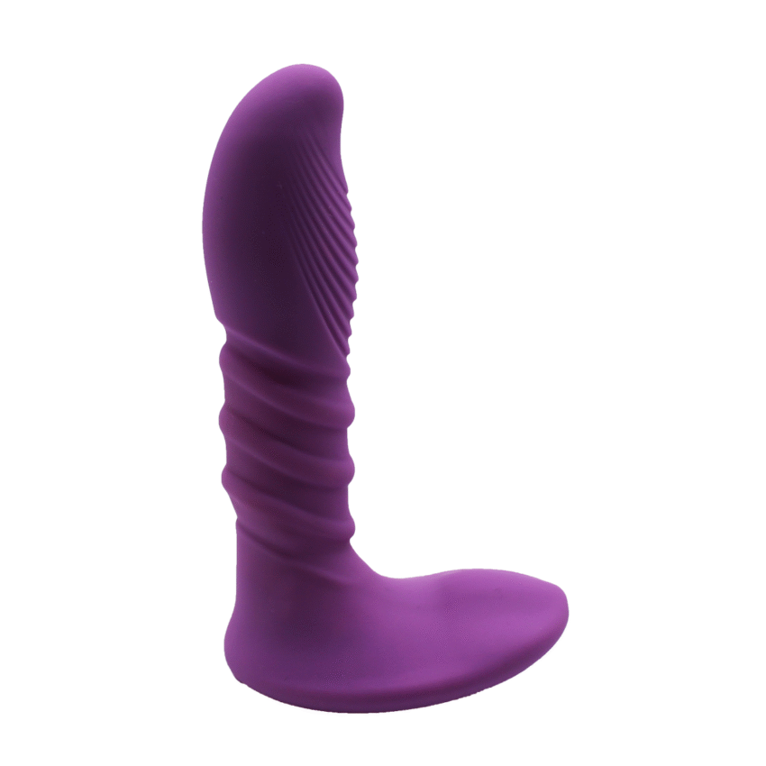 Rechargeable Wireless Remote Control Thrusting G-spot Clitoral Vibrator - Image 2