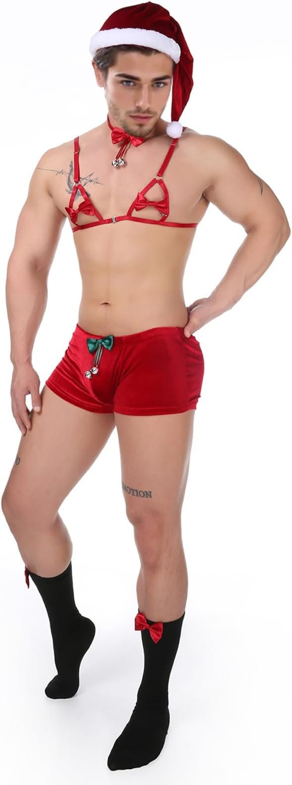 Mistletoe Tease Set – Men’s Sexy Christmas Lingerie