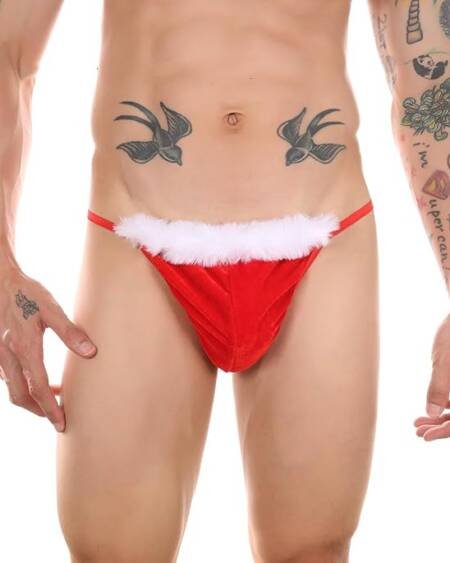 Santa Trim Thong – Men’s Sexy Christmas Underwear