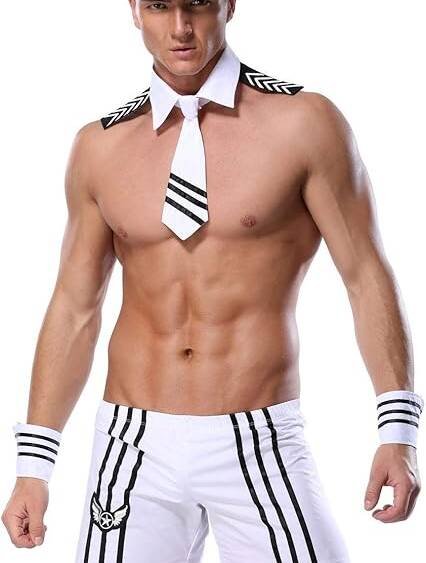 Men Sexy Sailor Costume Outfit