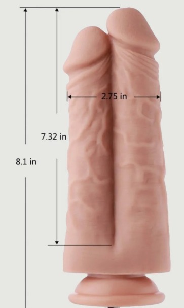 Dual Power Realistic Double Dildo - Image 3